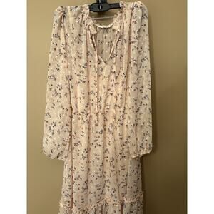 Miss Selfridge Dress Pink Floral US Size 8